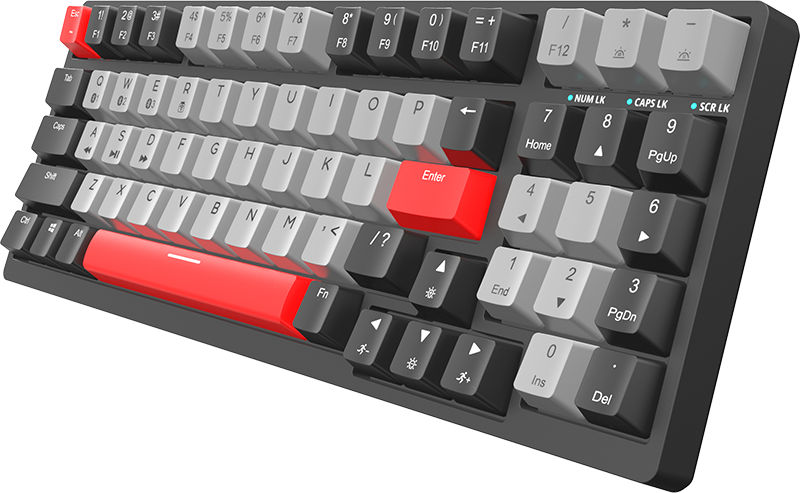 KF1800mini三模成品迷你发光机械键盘