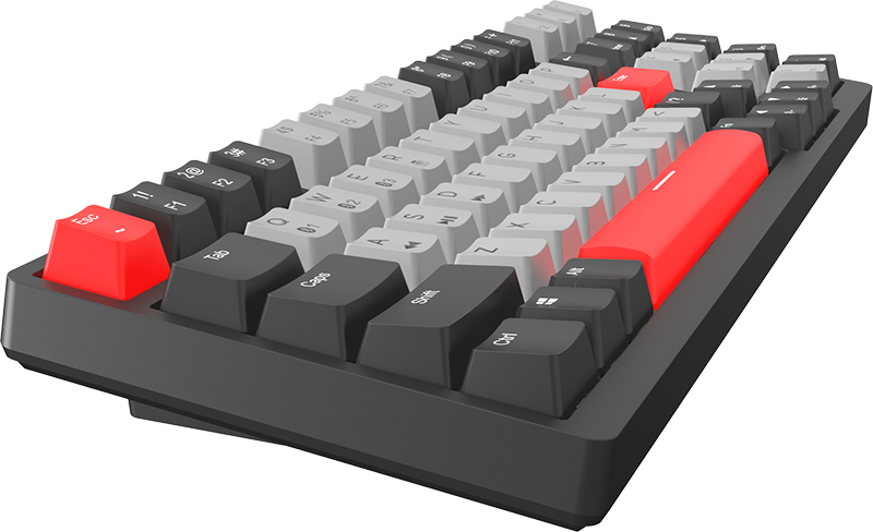 KF1800mini三模成品迷你发光机械键盘
